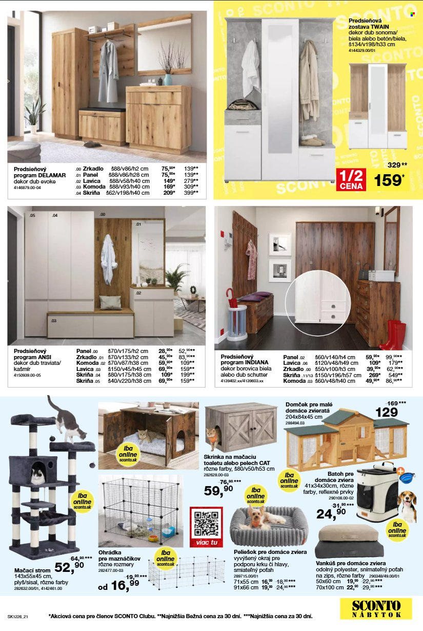 Leták Sconto nábytok - 23.9.2026 - 13.10.2026. Strana 21