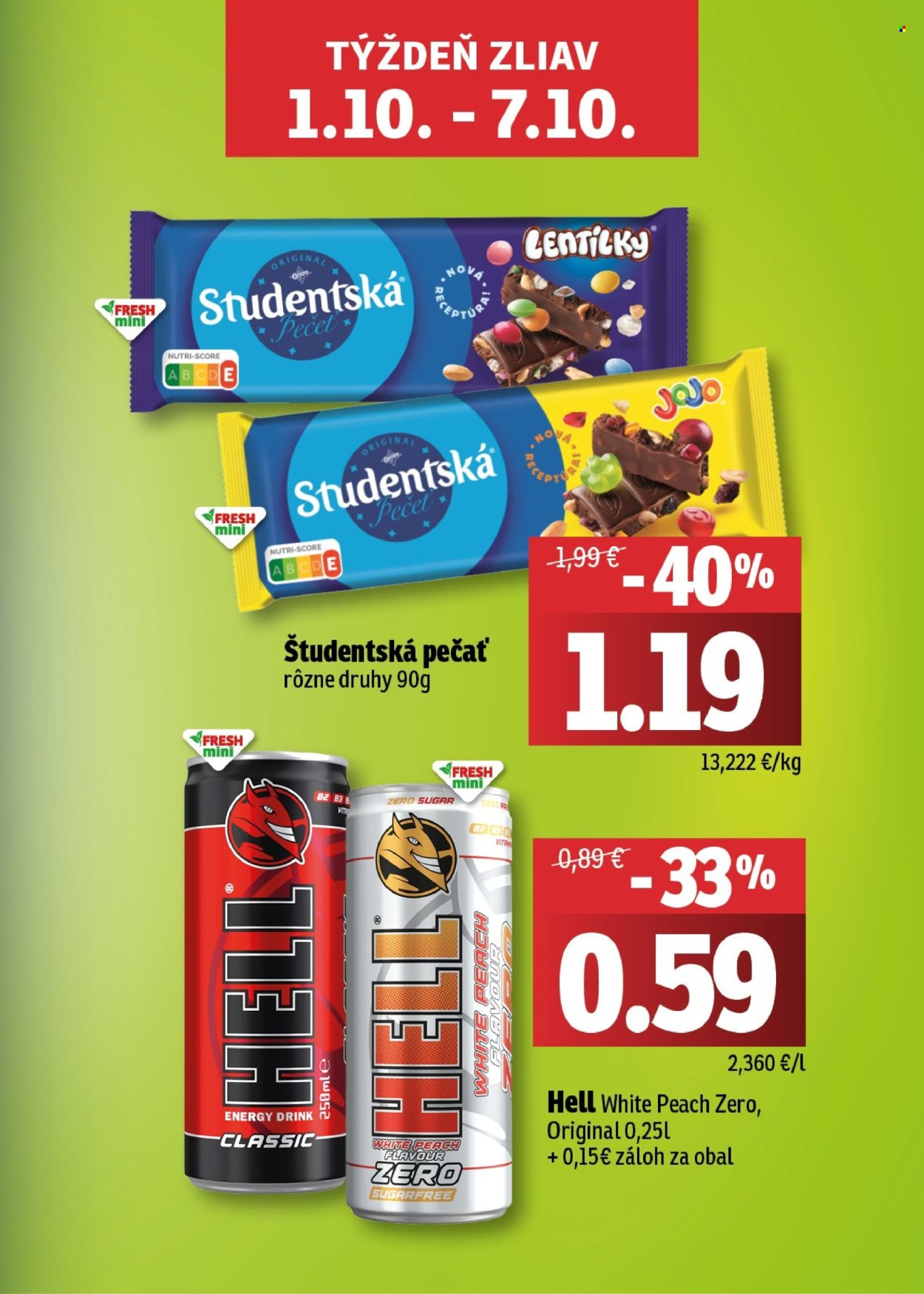 Leták FRESH - 24.9.2026 - 7.10.2026. Strana 3