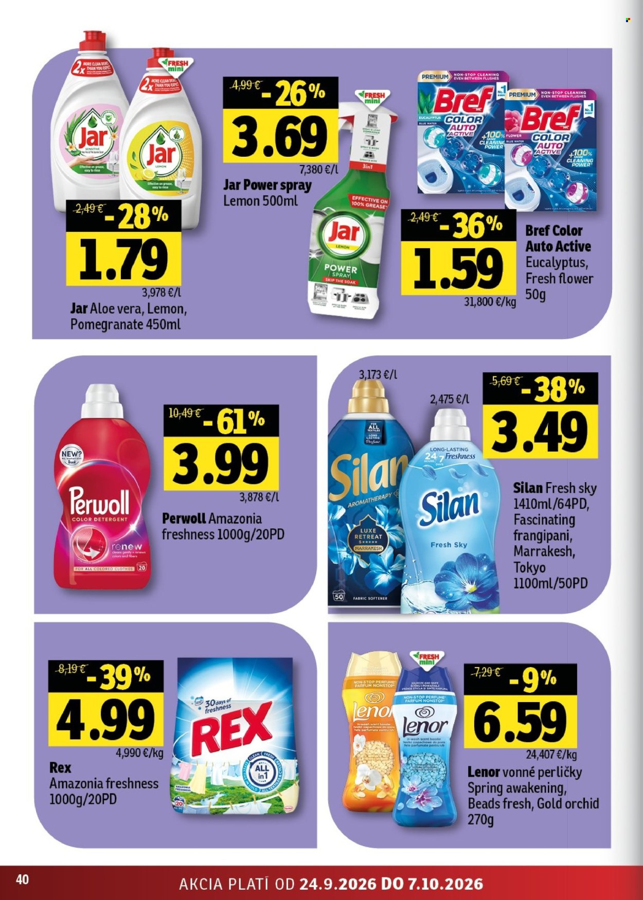 Leták FRESH - 24.9.2026 - 7.10.2026. Strana 40