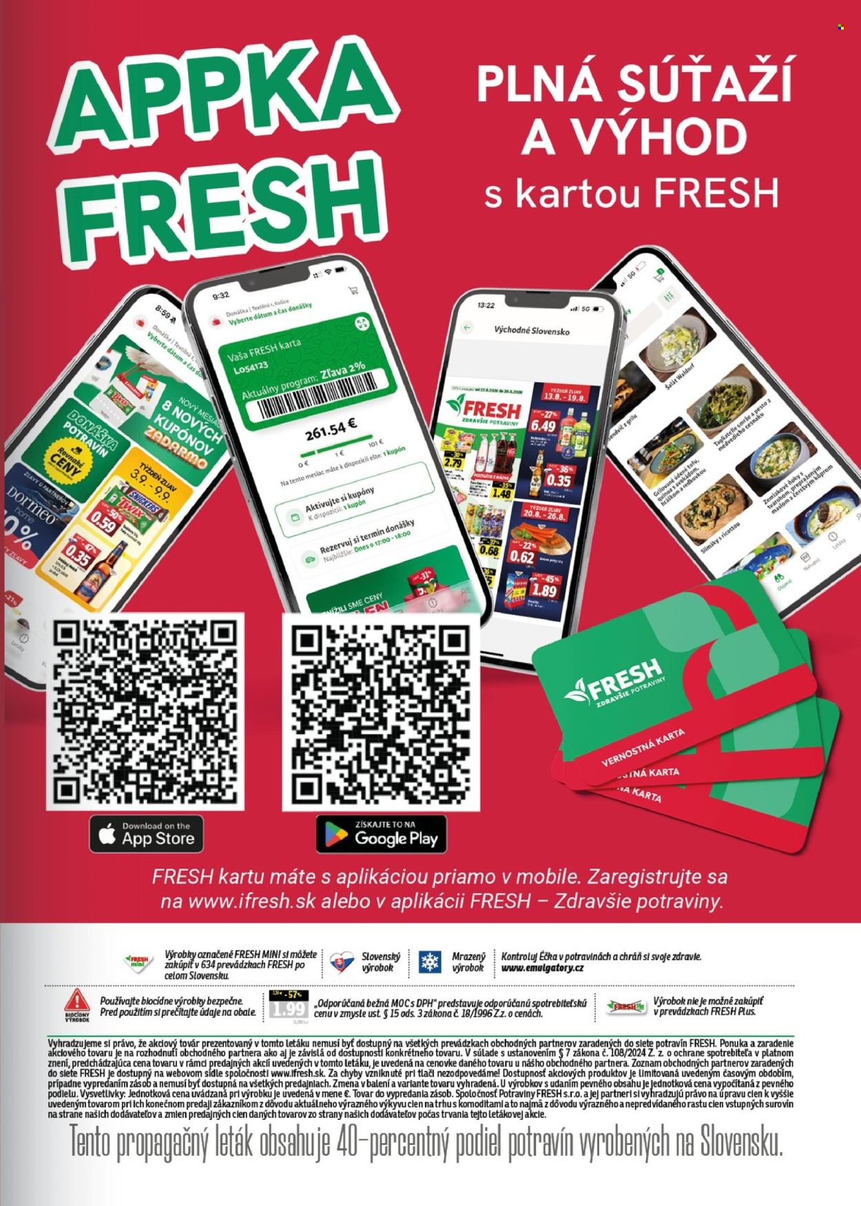 Leták FRESH - 24.9.2026 - 7.10.2026. Strana 43