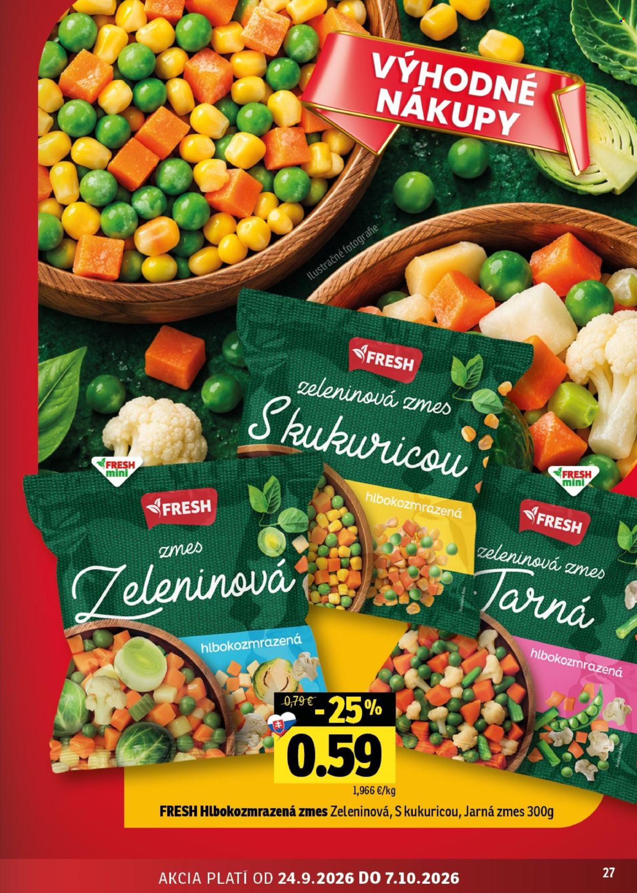 Leták FRESH - 24.9.2026 - 7.10.2026. Strana 27