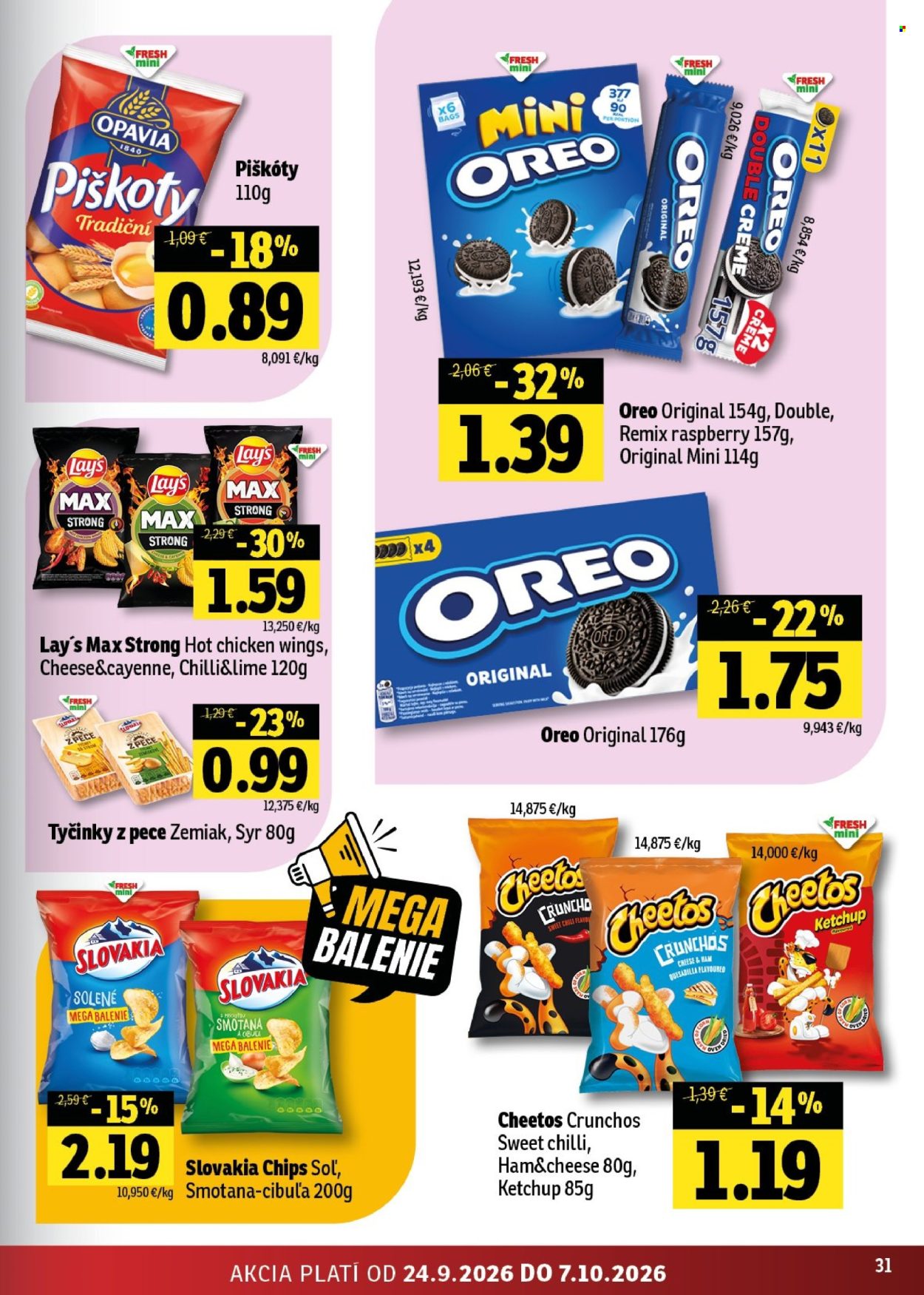 Leták FRESH - 24.9.2026 - 7.10.2026. Strana 31