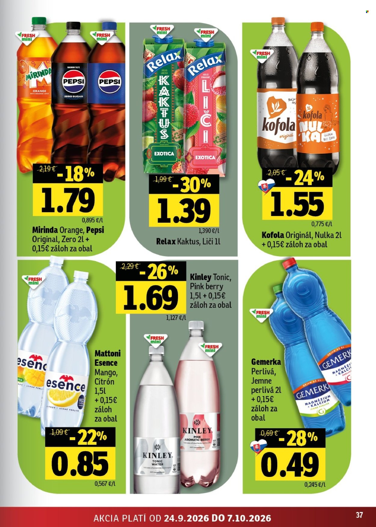 Leták FRESH - 24.9.2026 - 7.10.2026. Strana 37