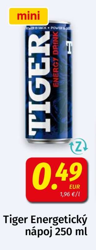 Tiger energetický nápoj 250 ml