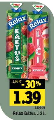Relax Kaktus, Liči 1l