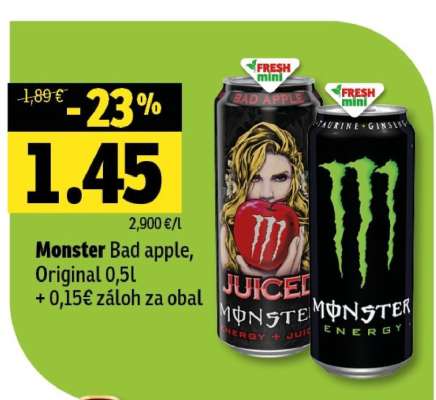 Monster Bad apple, Original 0,5l