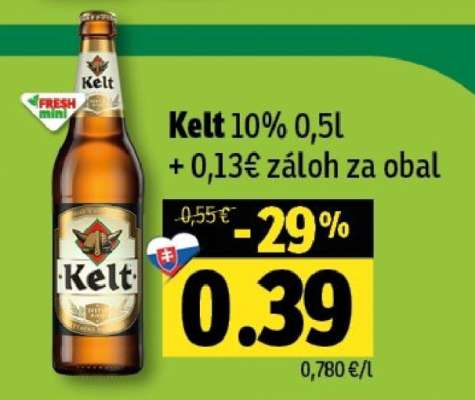 Kelt 10% 0,5l