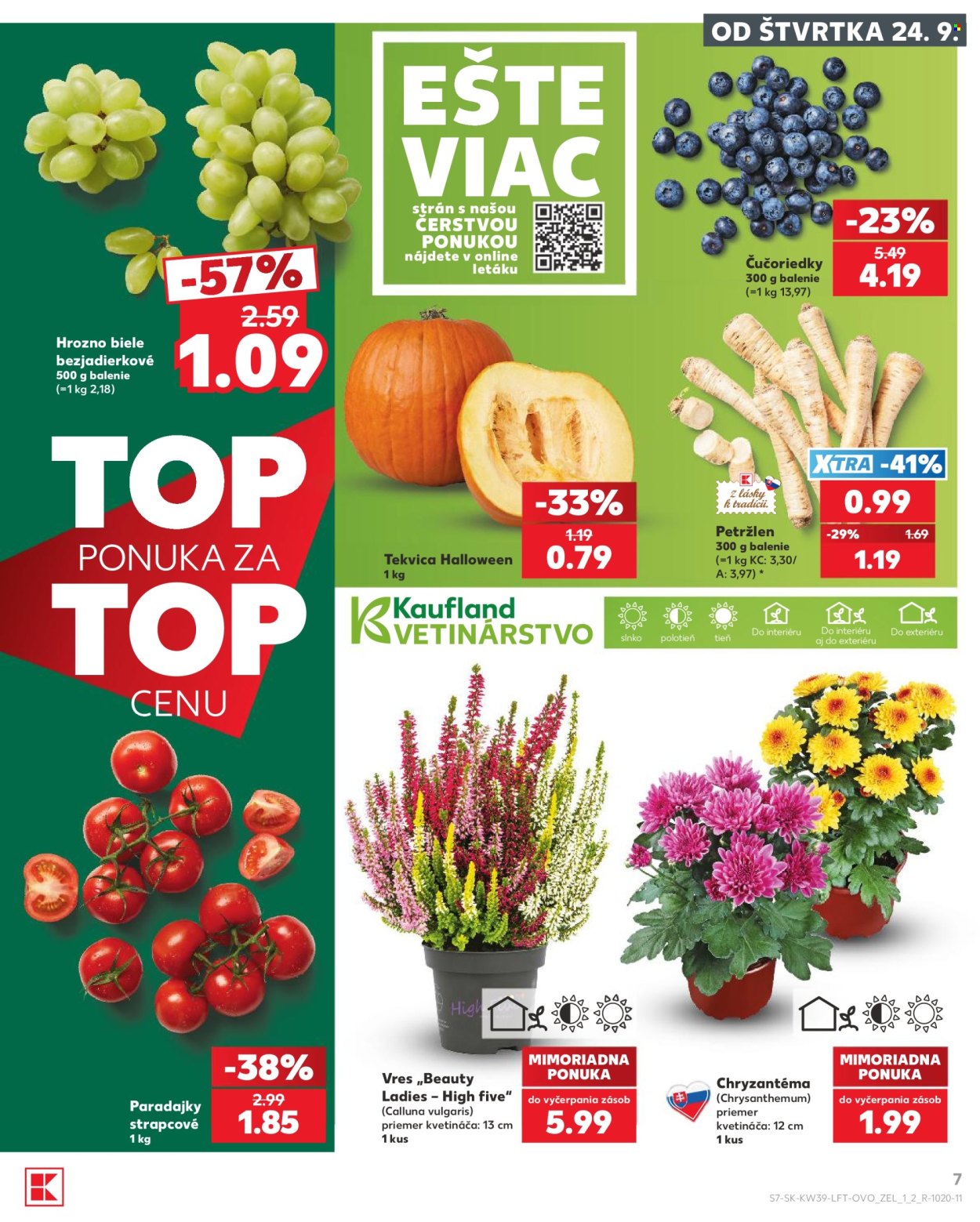 Leták Kaufland - 24.9.2026 - 30.9.2026. Strana 7