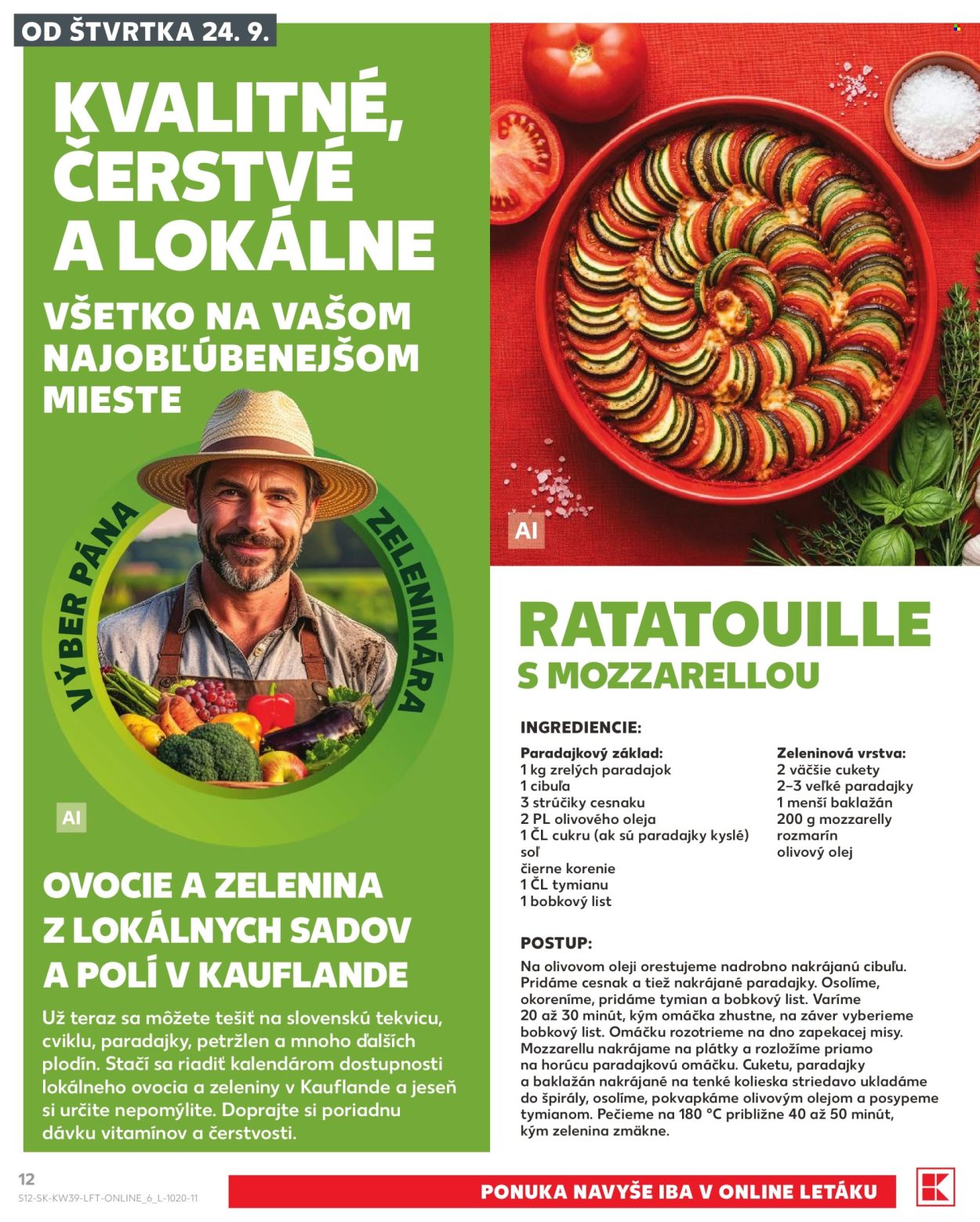 Leták Kaufland - 24.9.2026 - 30.9.2026. Strana 12