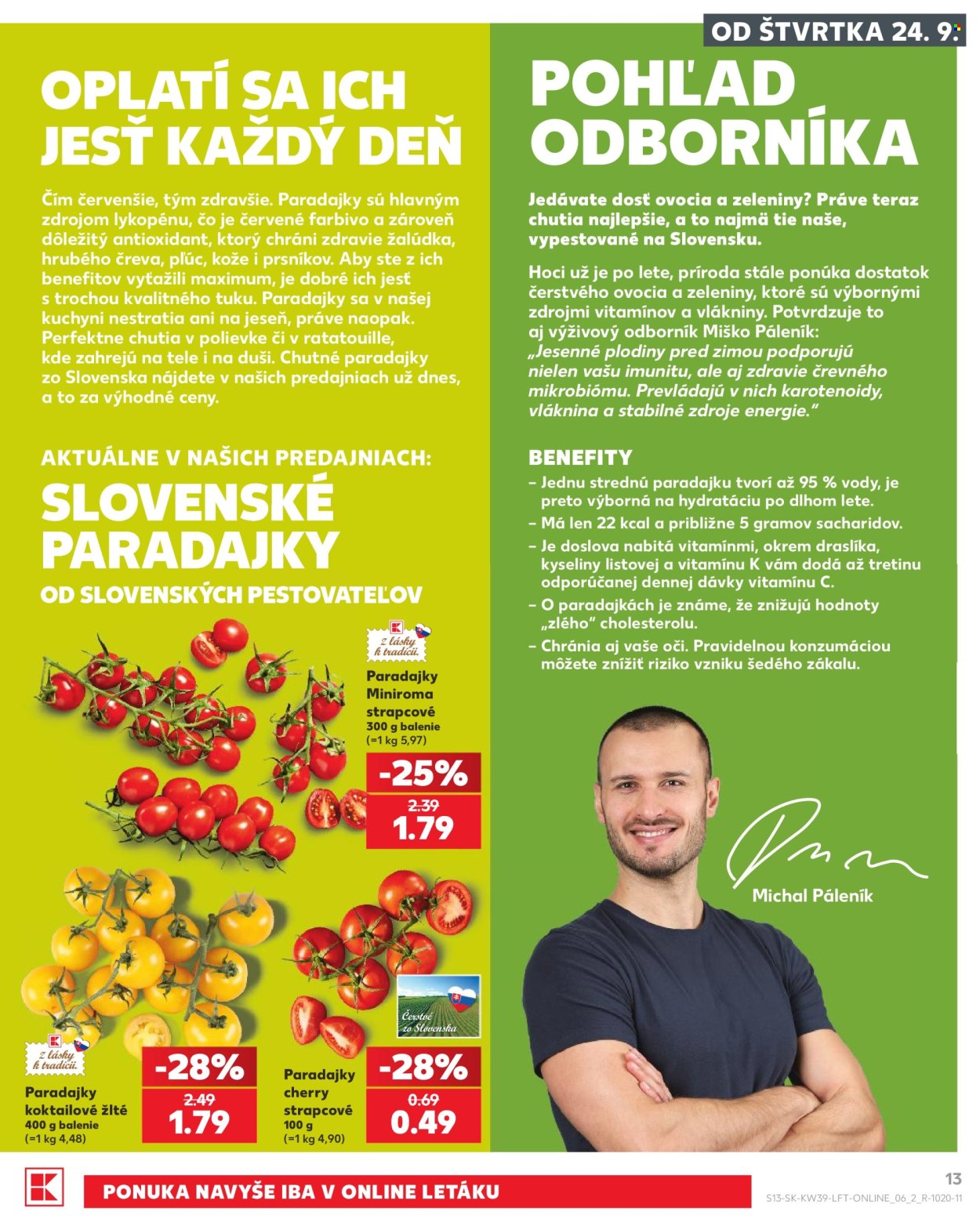 Leták Kaufland - 24.9.2026 - 30.9.2026. Strana 13