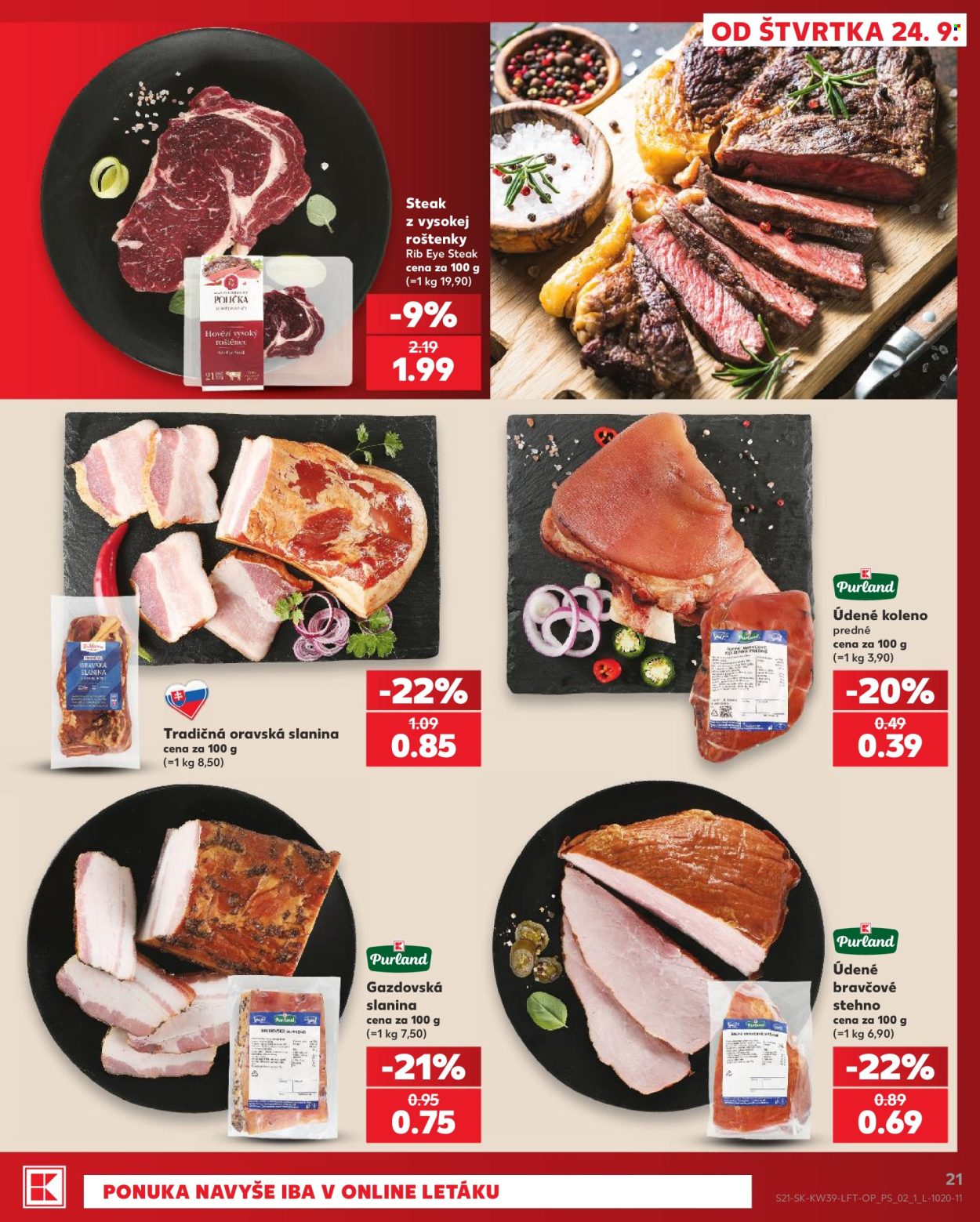 Leták Kaufland - 24.9.2026 - 30.9.2026. Strana 21