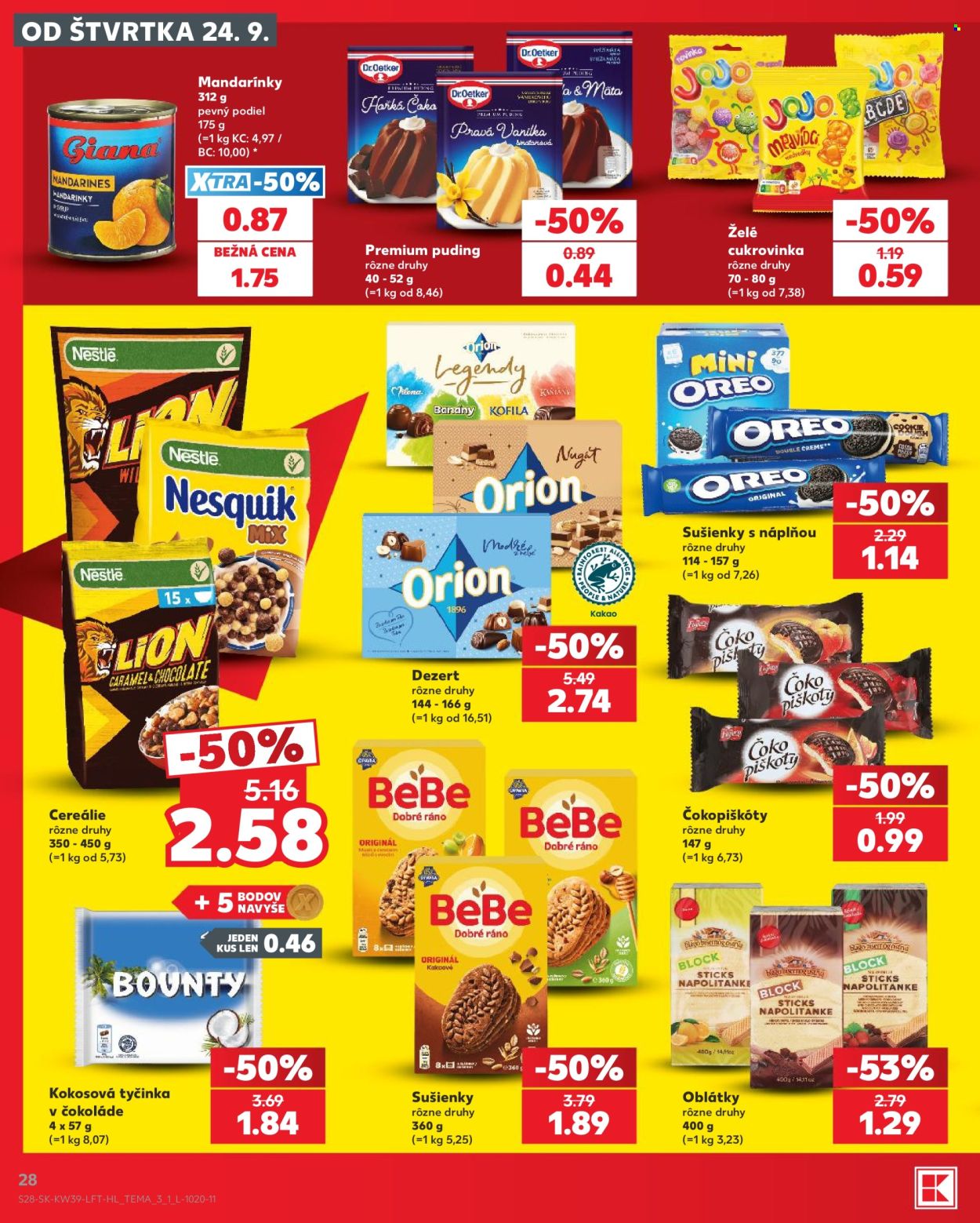Leták Kaufland - 24.9.2026 - 30.9.2026. Strana 28