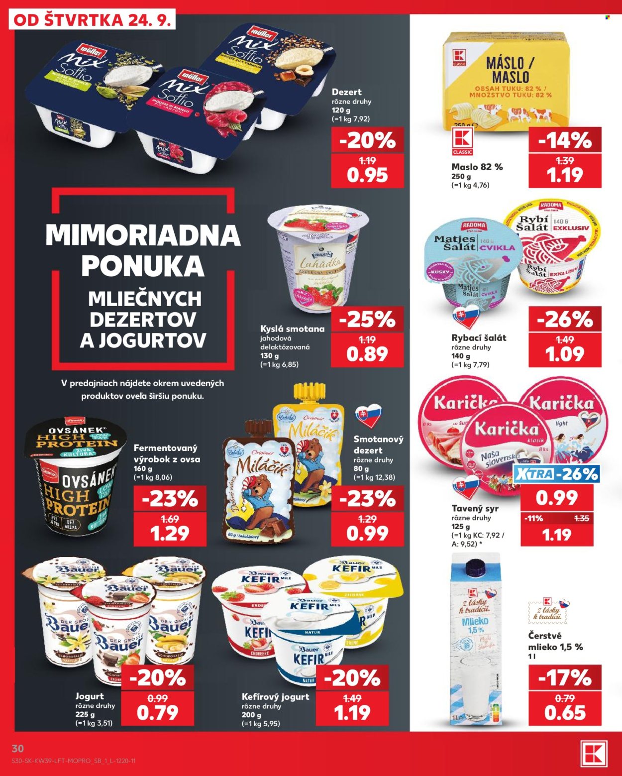 Leták Kaufland - 24.9.2026 - 30.9.2026. Strana 30