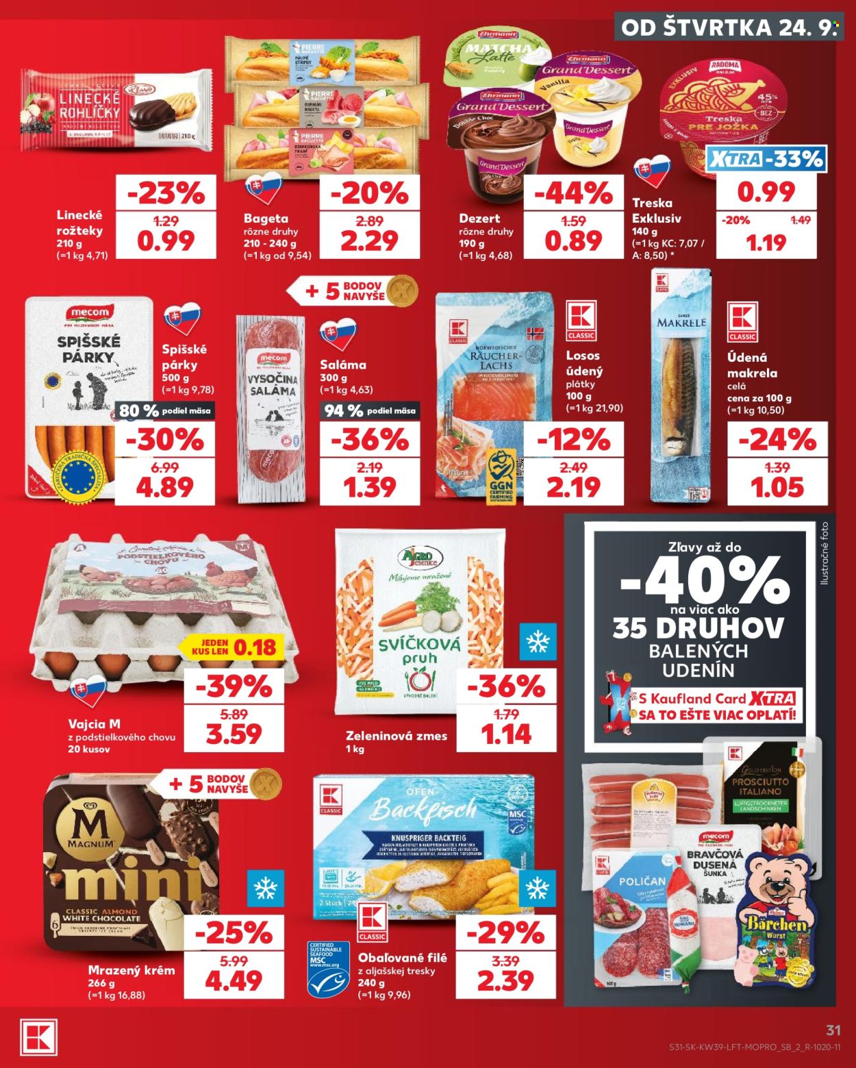 Leták Kaufland - 24.9.2026 - 30.9.2026. Strana 31