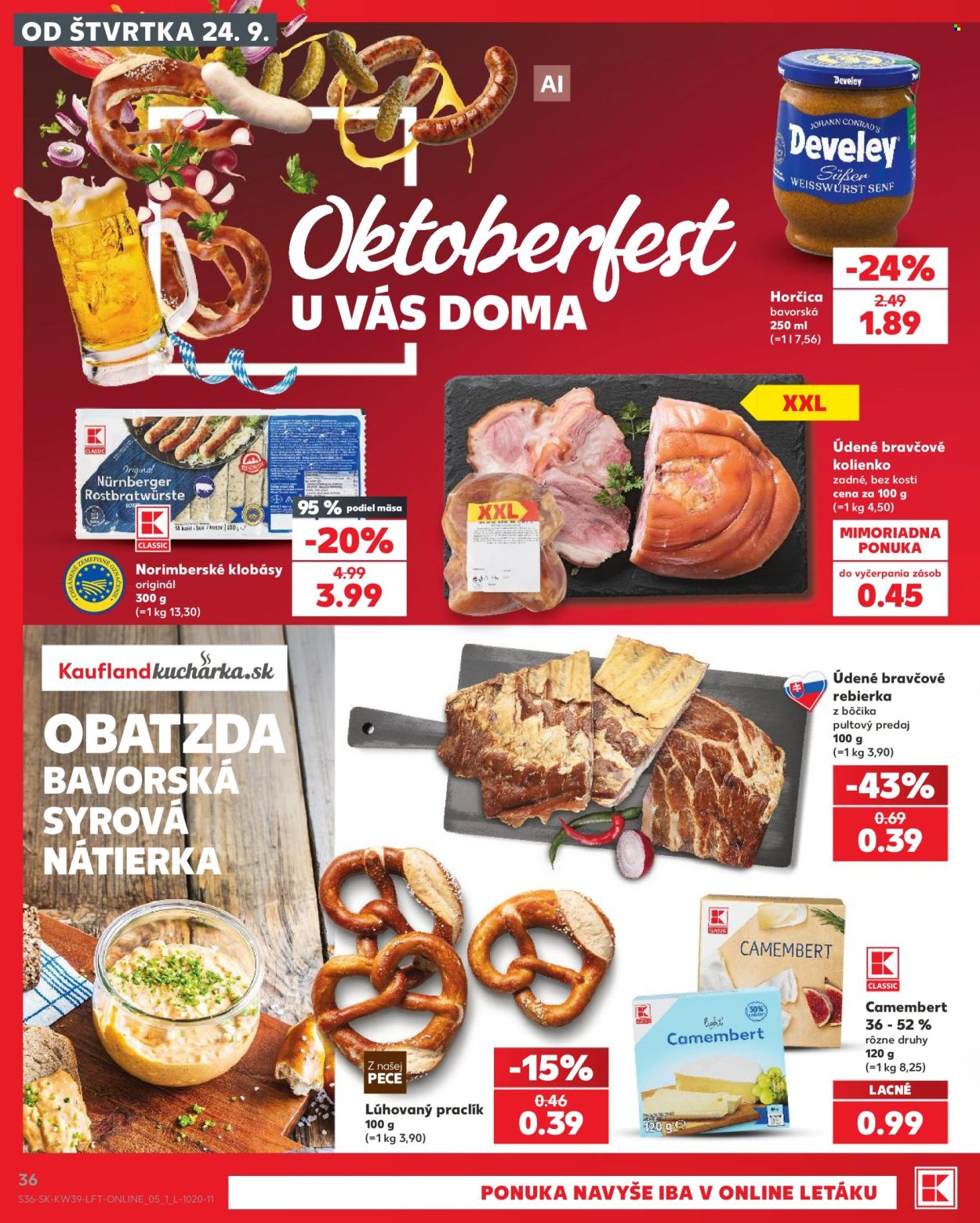 Leták Kaufland - 24.9.2026 - 30.9.2026. Strana 36