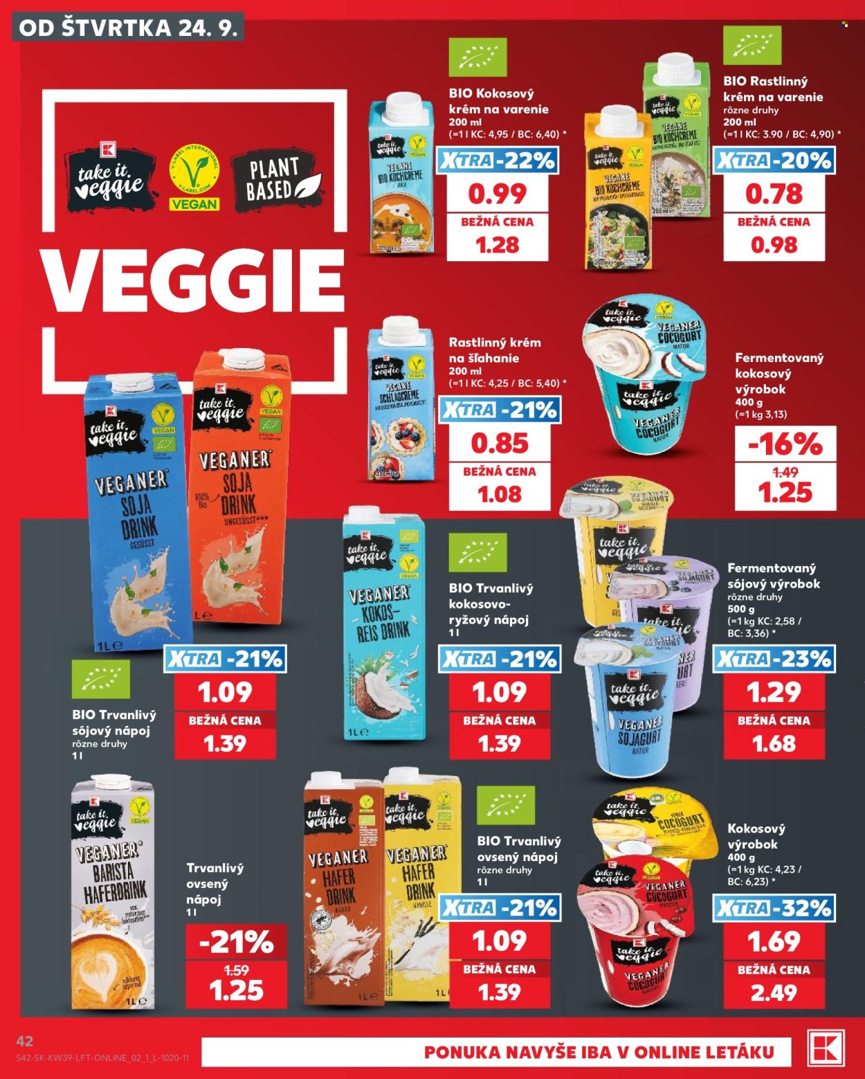 Leták Kaufland - 24.9.2026 - 30.9.2026. Strana 42