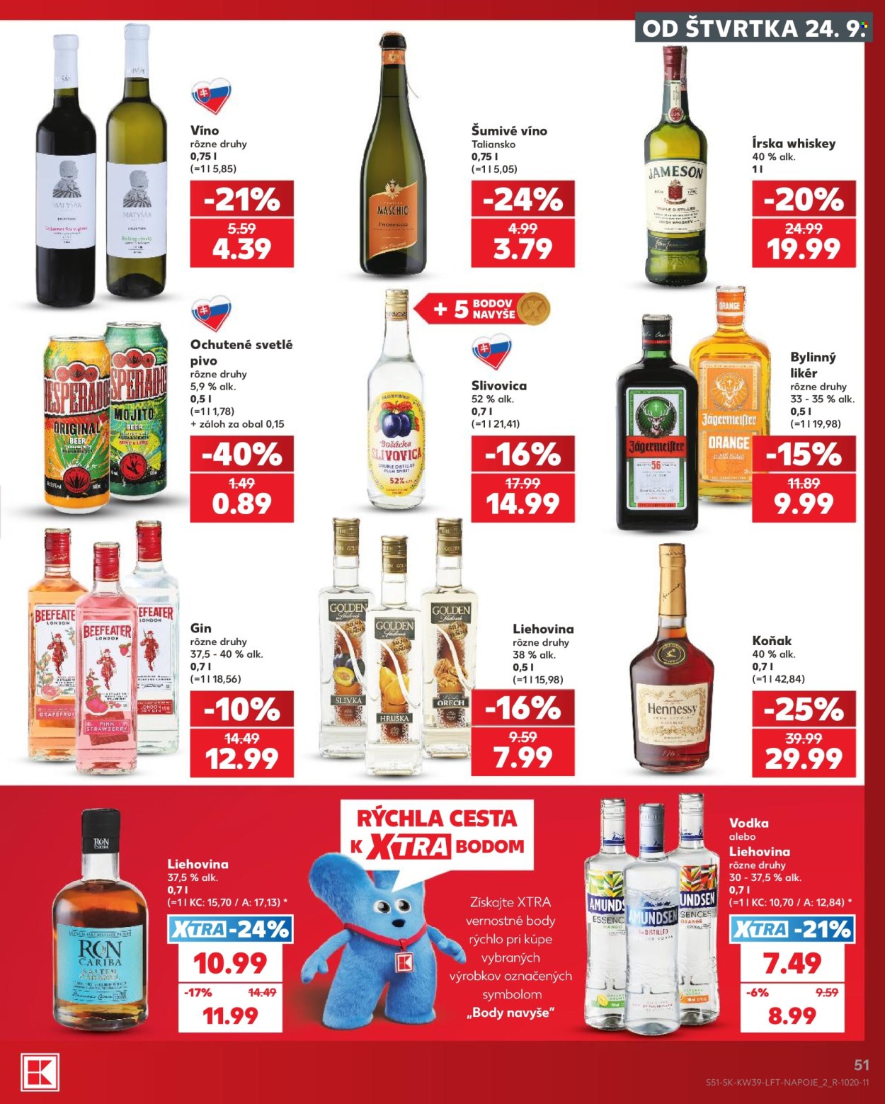 Leták Kaufland - 24.9.2026 - 30.9.2026. Strana 51