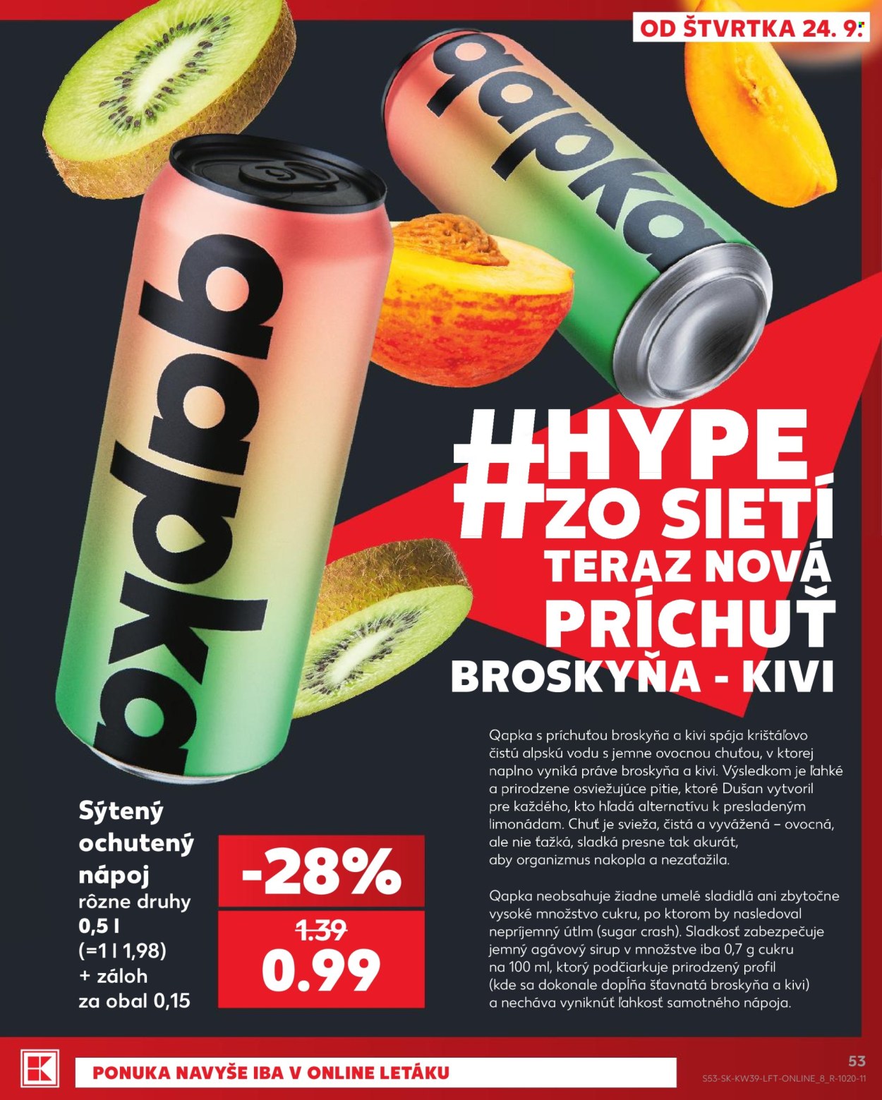 Leták Kaufland - 24.9.2026 - 30.9.2026. Strana 53