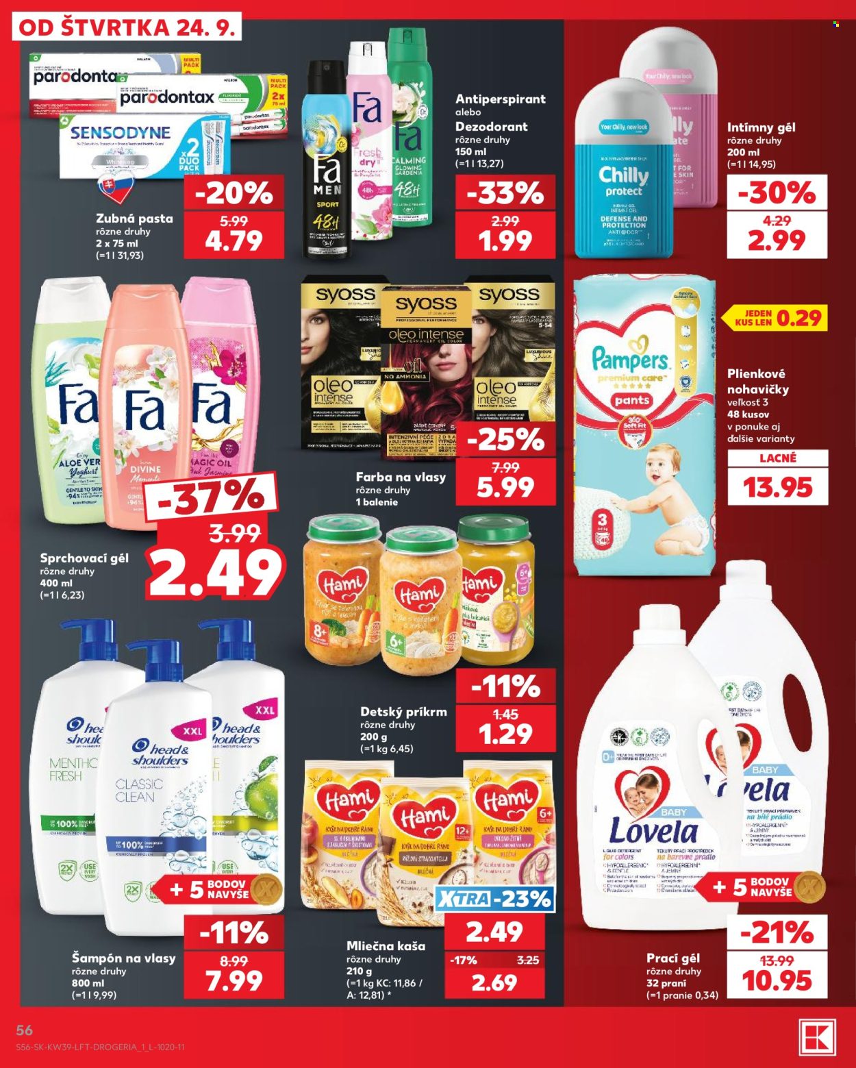 Leták Kaufland - 24.9.2026 - 30.9.2026. Strana 56