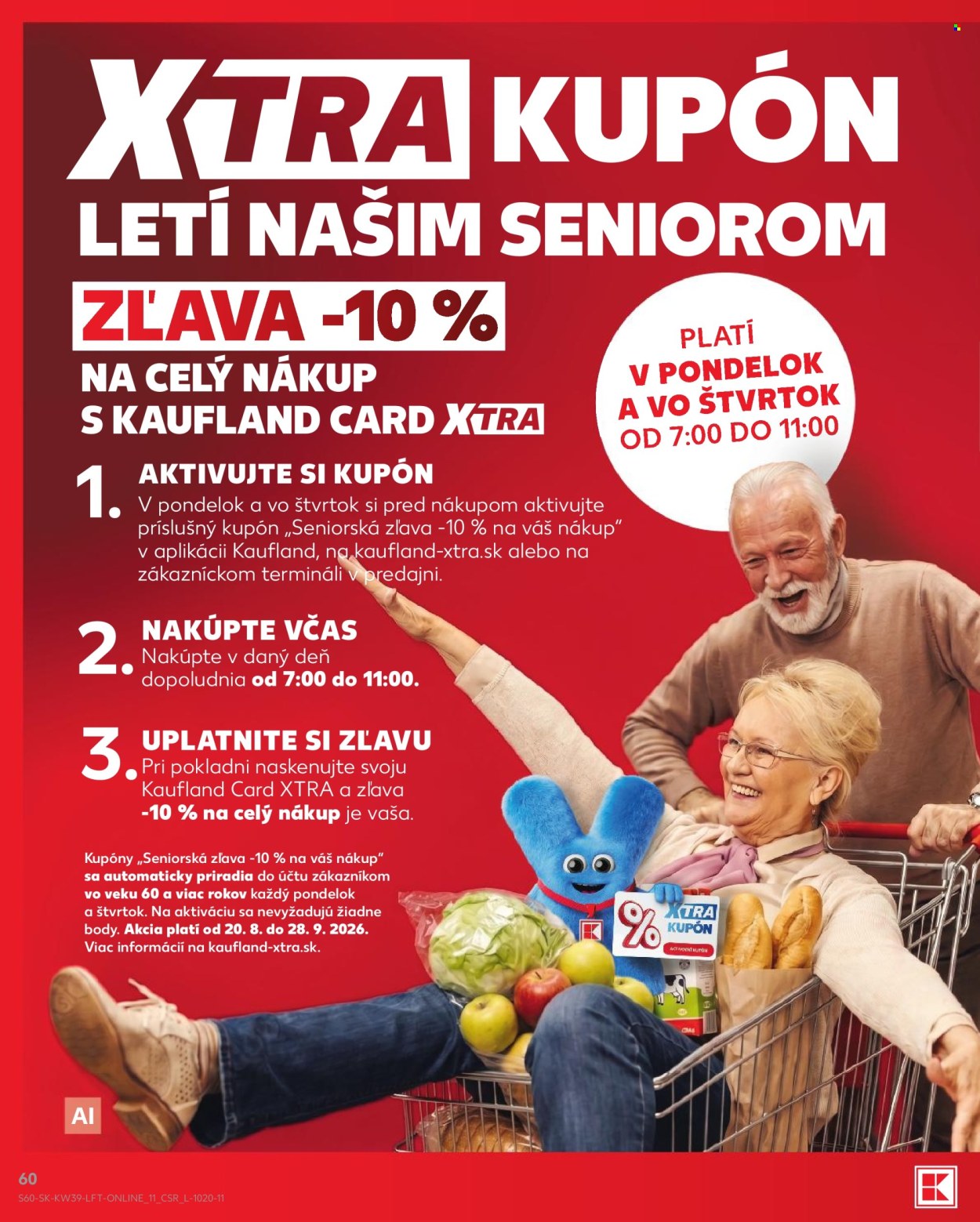 Leták Kaufland - 24.9.2026 - 30.9.2026. Strana 60