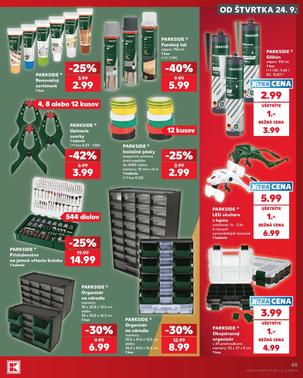 Leták Kaufland - 24.9.2026 - 30.9.2026. Strana 65