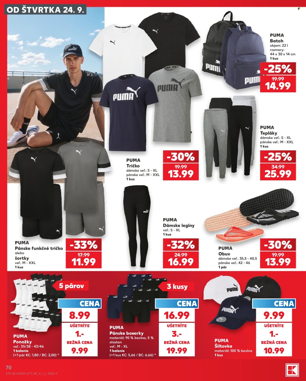 Leták Kaufland - 24.9.2026 - 30.9.2026. Strana 70