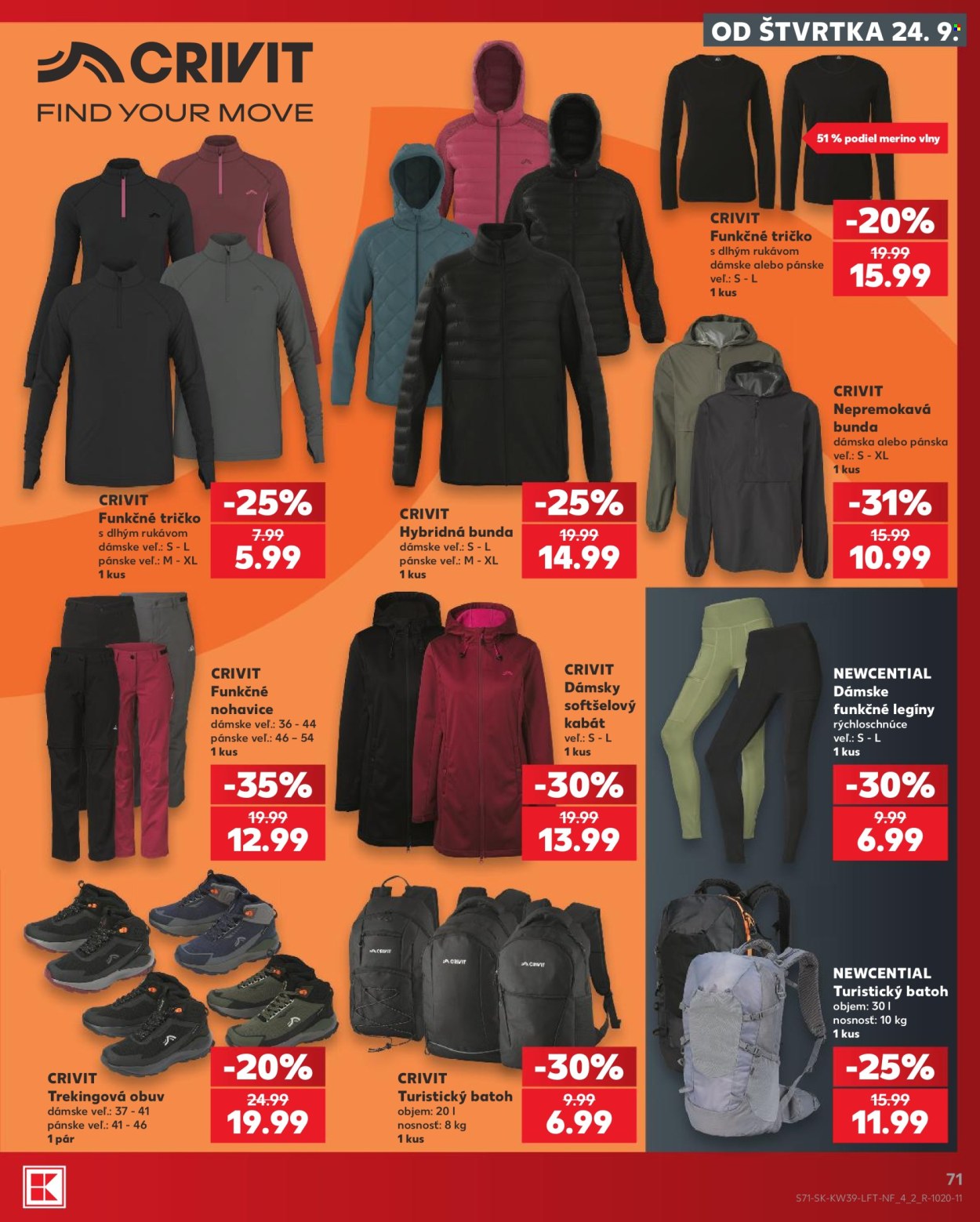 Leták Kaufland - 24.9.2026 - 30.9.2026. Strana 71