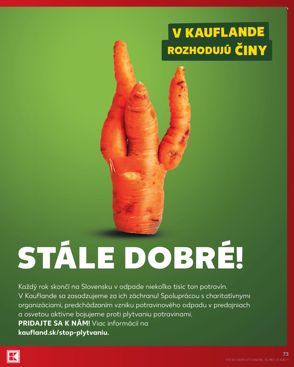 Leták Kaufland - 24.9.2026 - 30.9.2026. Strana 73