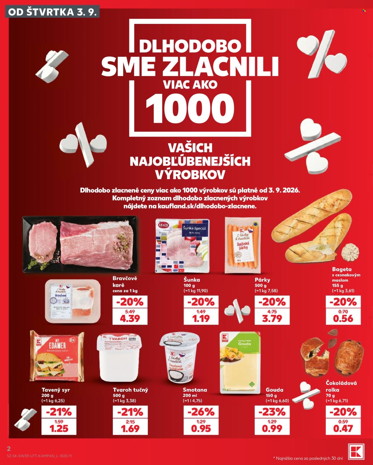 Leták Kaufland - 24.9.2026 - 30.9.2026. Strana 2