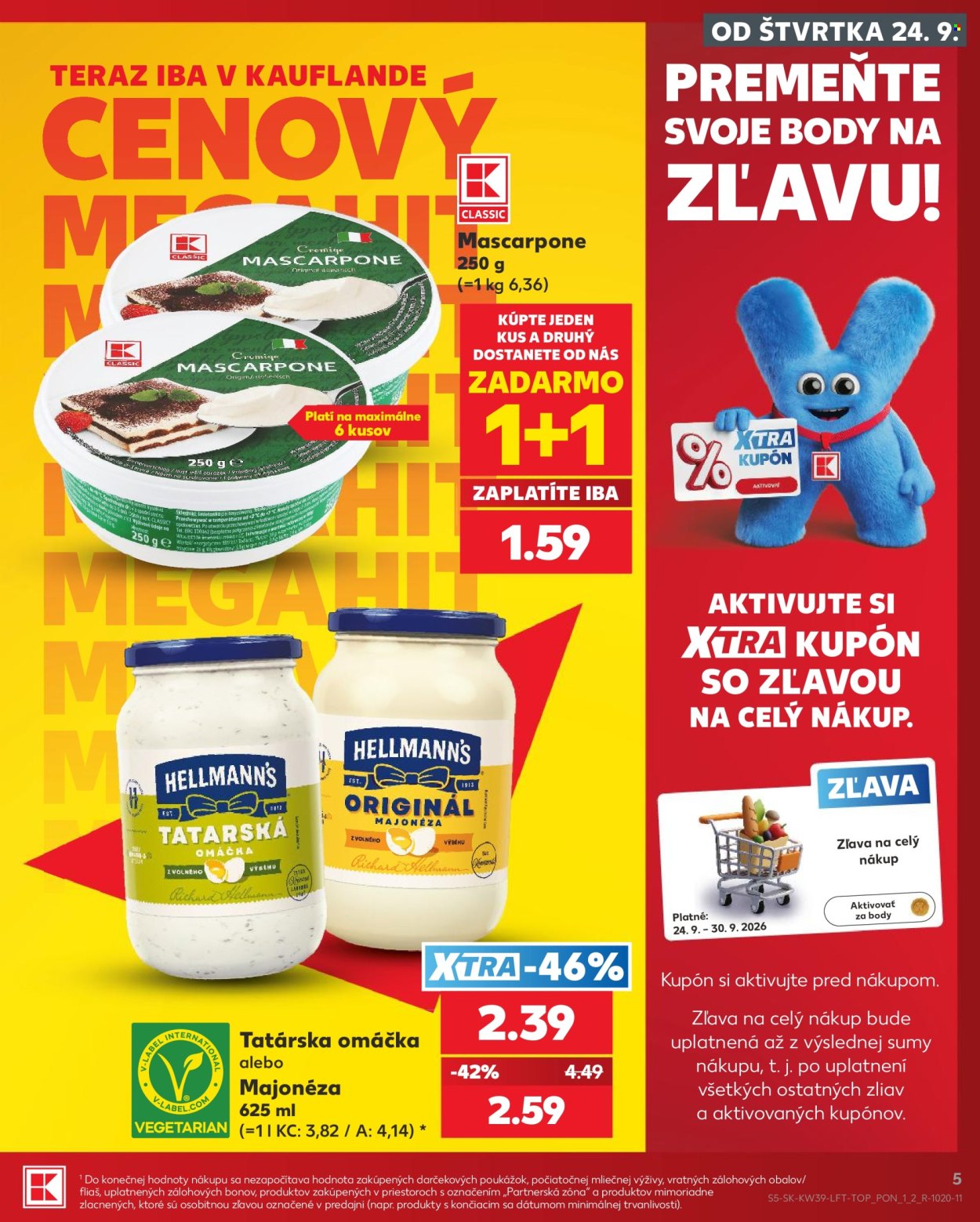 Leták Kaufland - 24.9.2026 - 30.9.2026. Strana 5