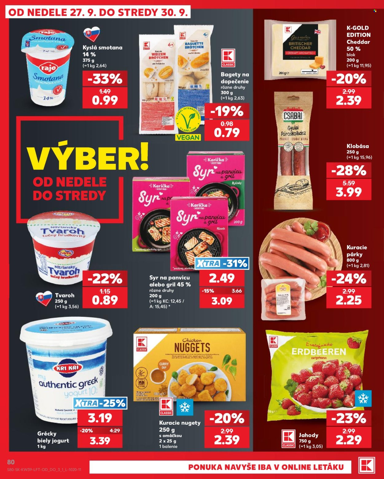 Leták Kaufland - 24.9.2026 - 30.9.2026. Strana 80