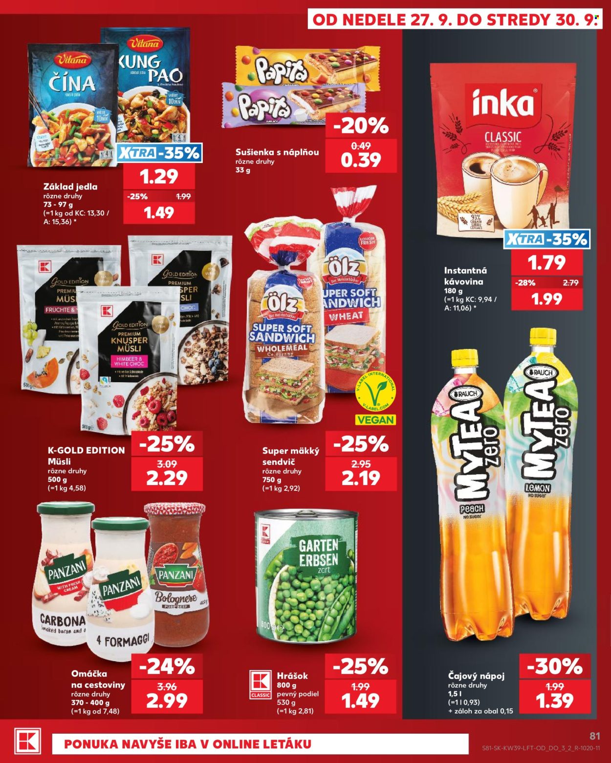 Leták Kaufland - 24.9.2026 - 30.9.2026. Strana 81