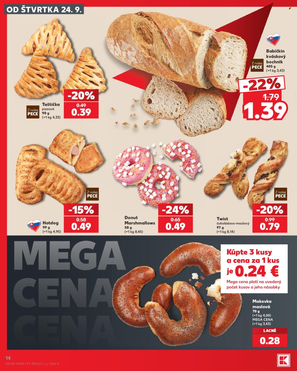 Leták Kaufland - 24.9.2026 - 30.9.2026. Strana 14