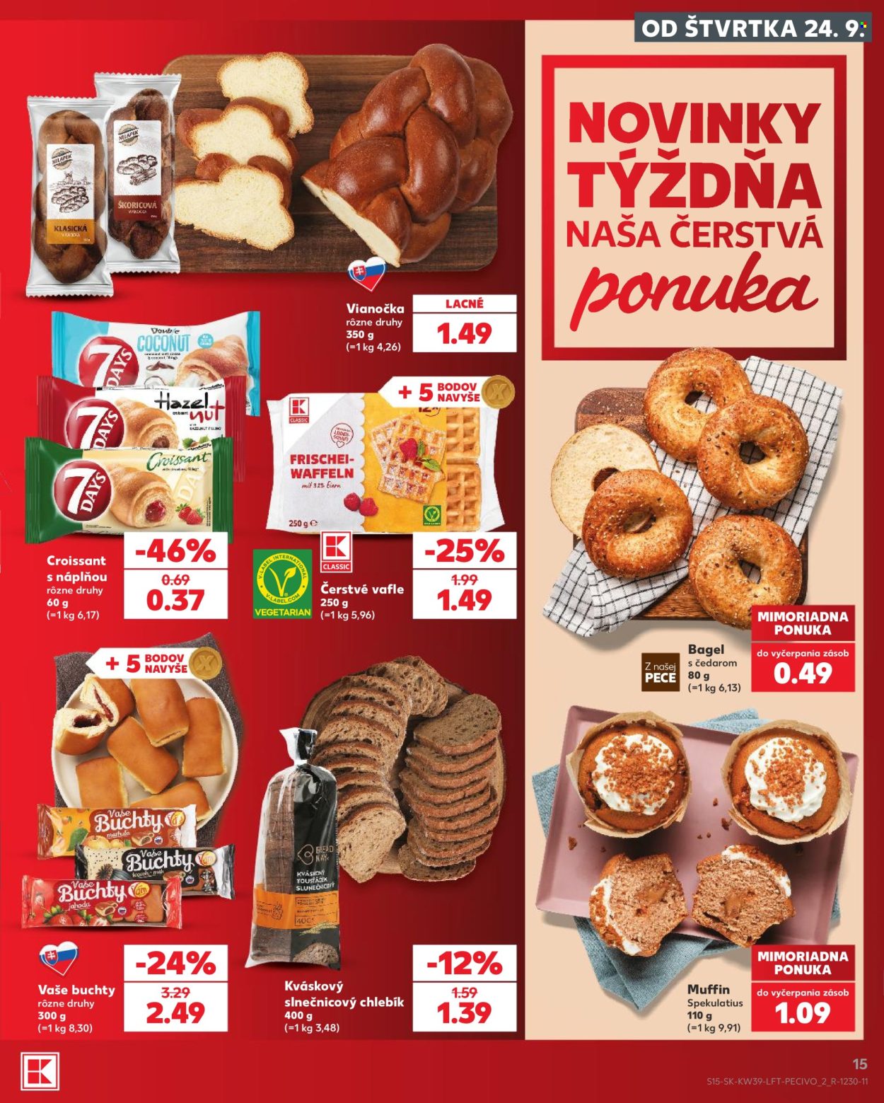 Leták Kaufland - 24.9.2026 - 30.9.2026. Strana 15