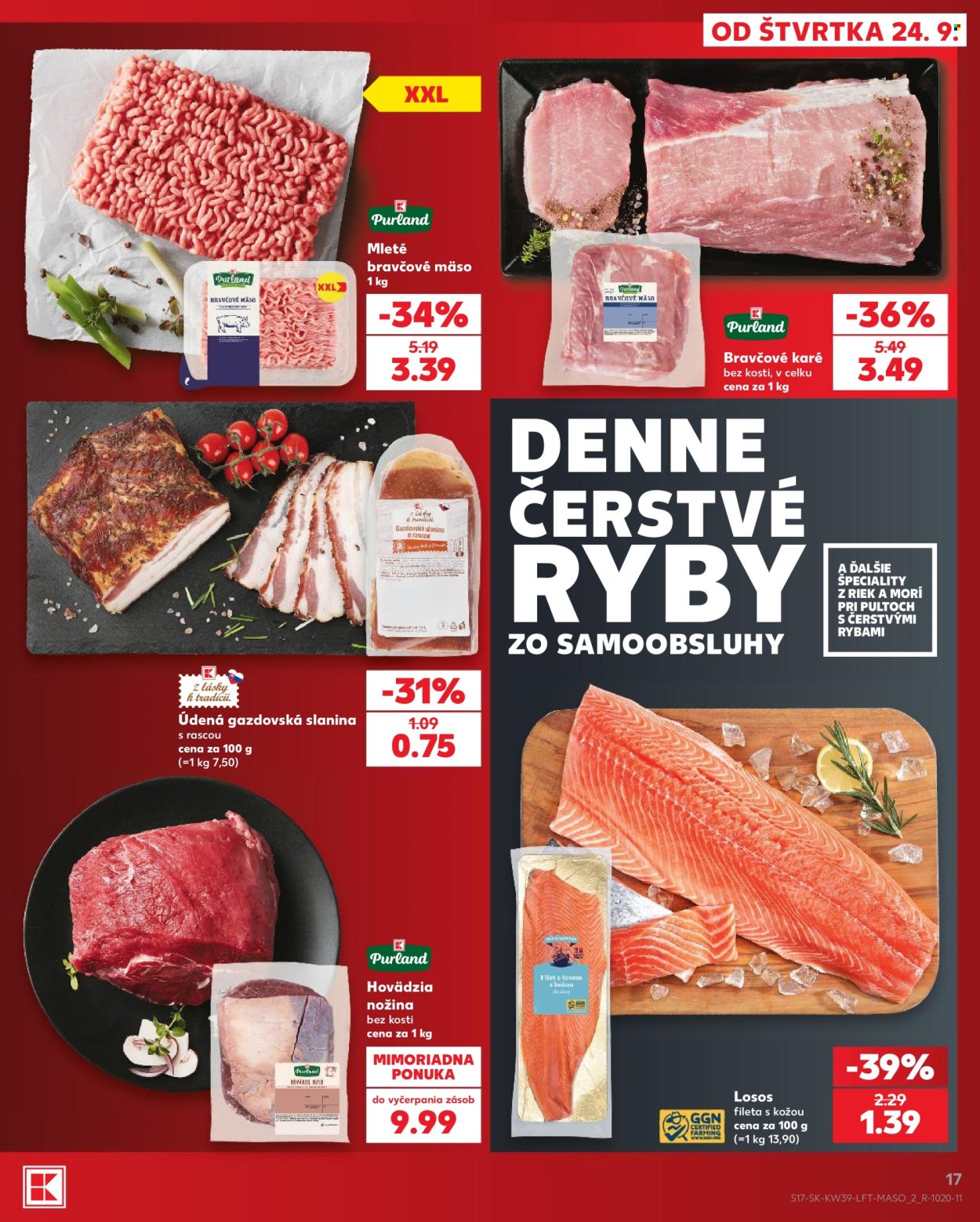 Leták Kaufland - 24.9.2026 - 30.9.2026. Strana 17
