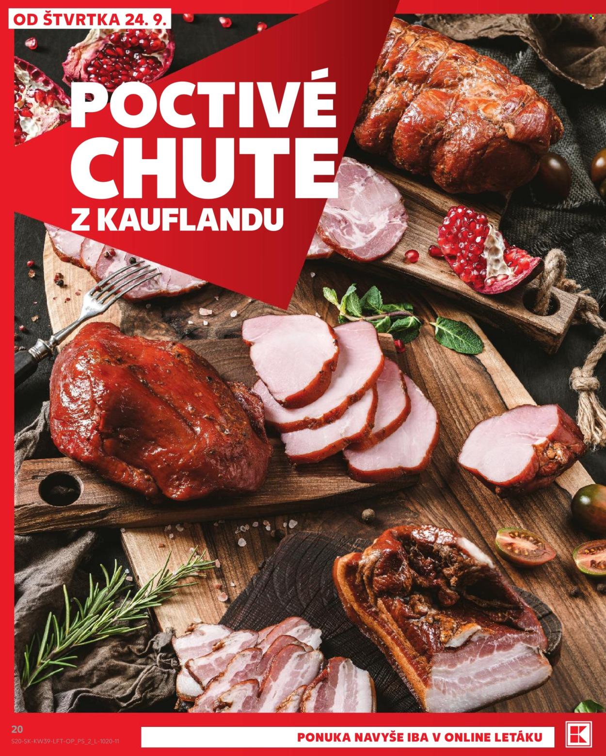Leták Kaufland - 24.9.2026 - 30.9.2026. Strana 20