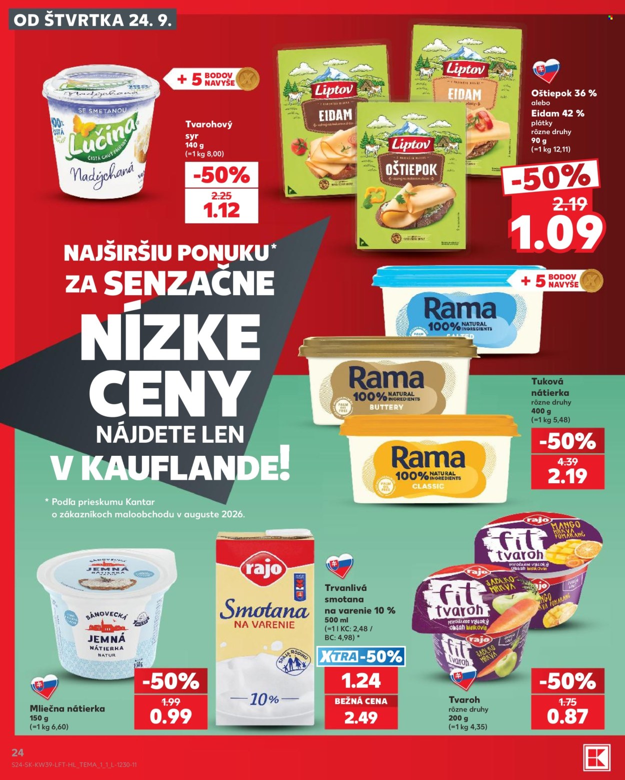 Leták Kaufland - 24.9.2026 - 30.9.2026. Strana 24
