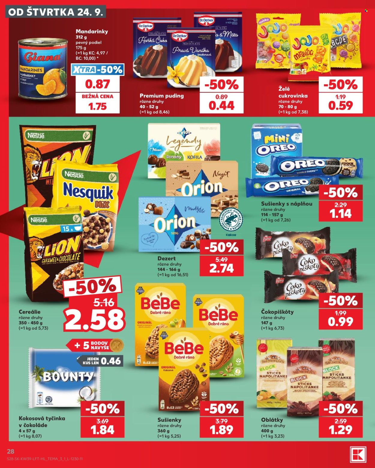 Leták Kaufland - 24.9.2026 - 30.9.2026. Strana 28