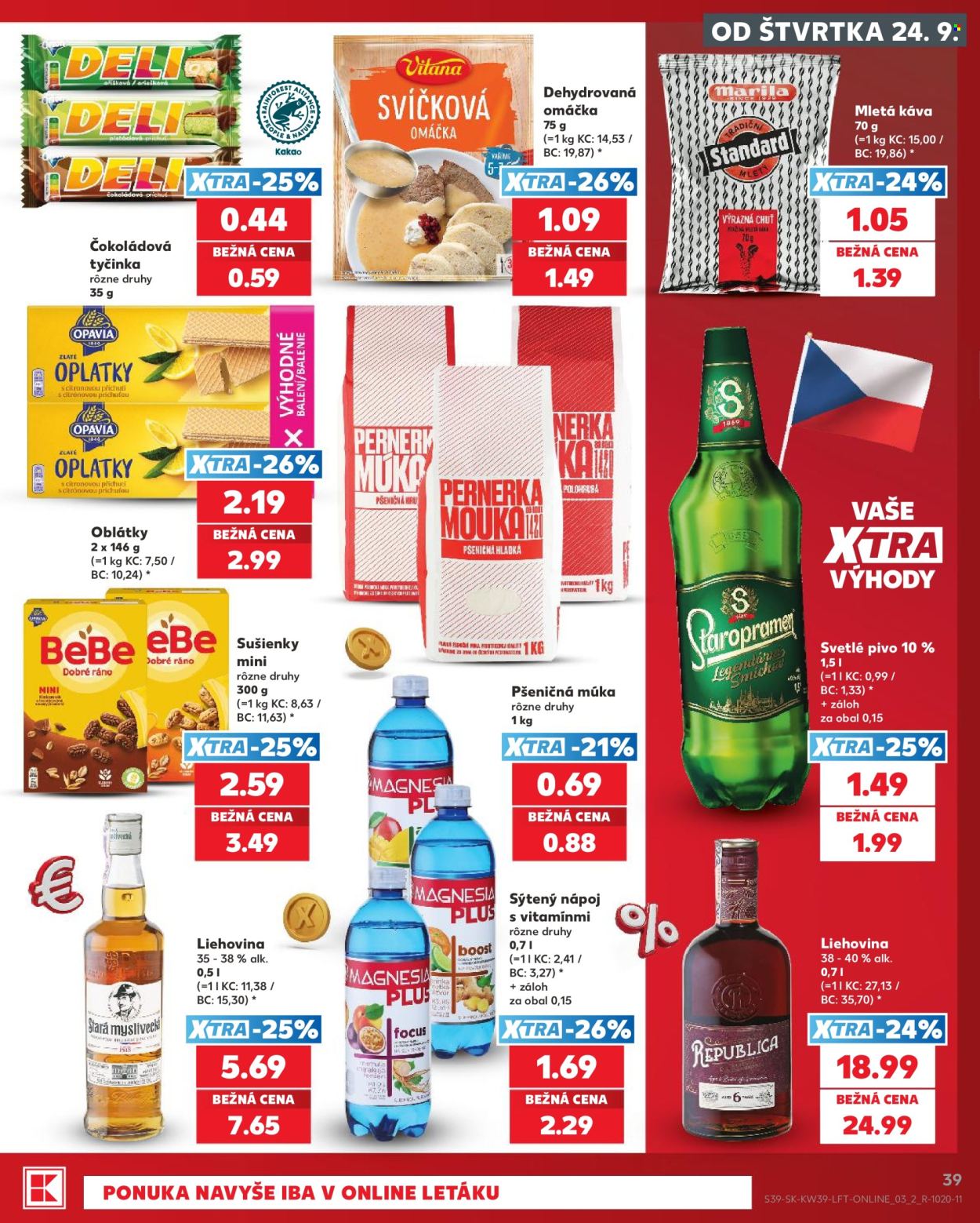 Leták Kaufland - 24.9.2026 - 30.9.2026. Strana 39