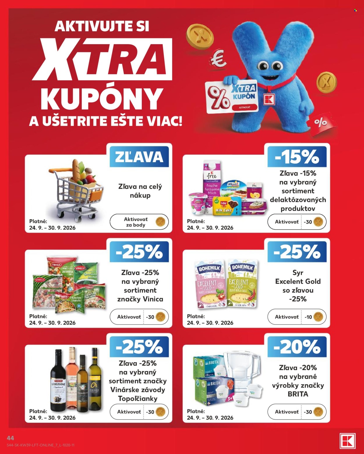 Leták Kaufland - 24.9.2026 - 30.9.2026. Strana 44