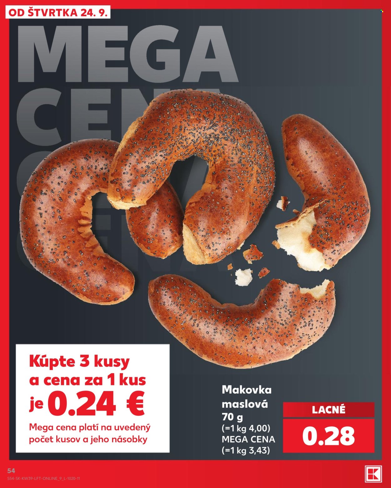 Leták Kaufland - 24.9.2026 - 30.9.2026. Strana 54