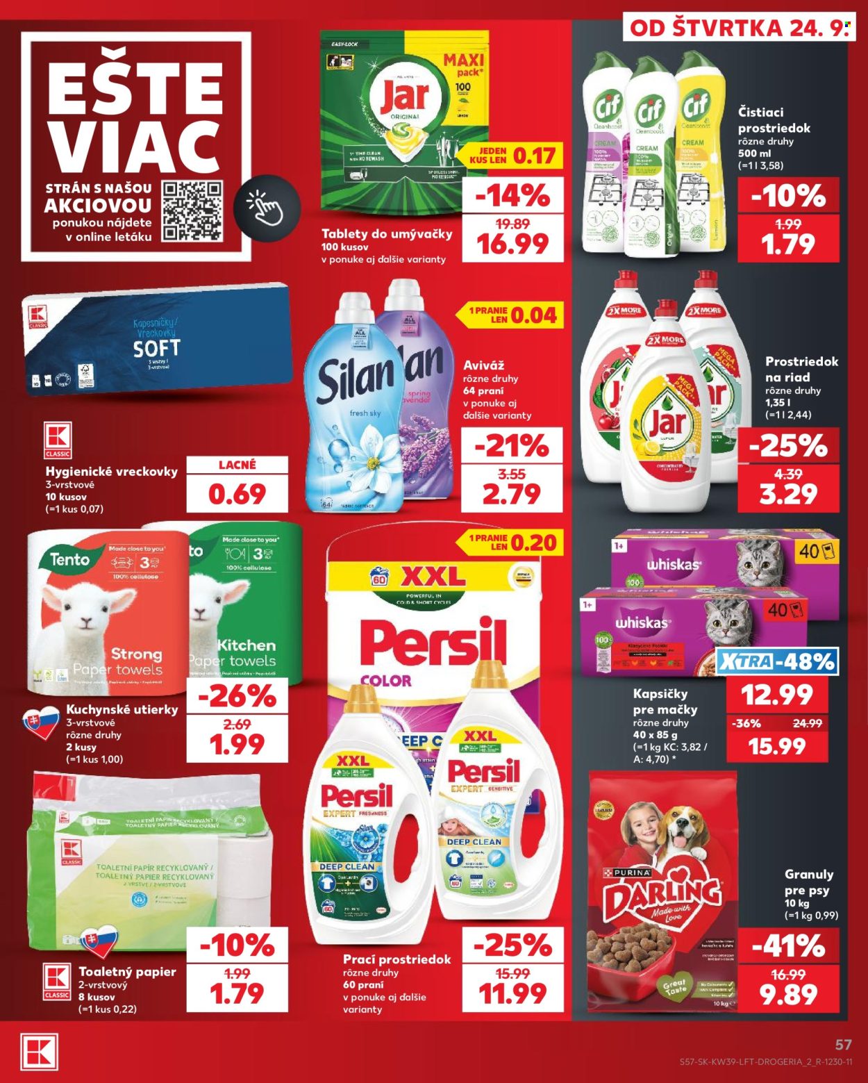 Leták Kaufland - 24.9.2026 - 30.9.2026. Strana 57
