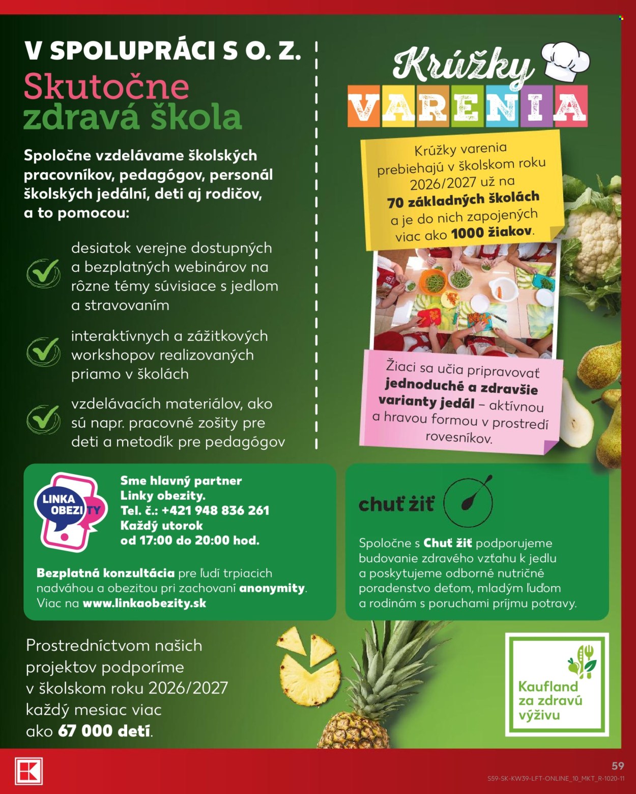 Leták Kaufland - 24.9.2026 - 30.9.2026. Strana 59