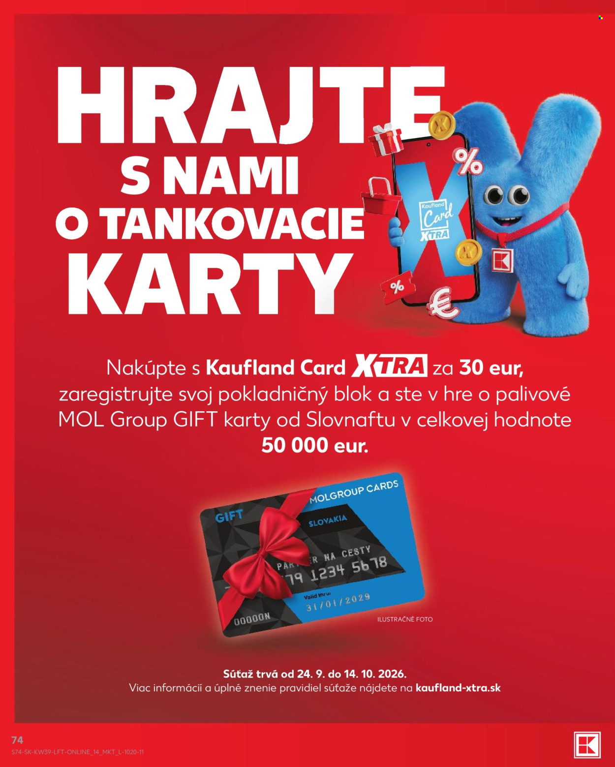 Leták Kaufland - 24.9.2026 - 30.9.2026. Strana 74