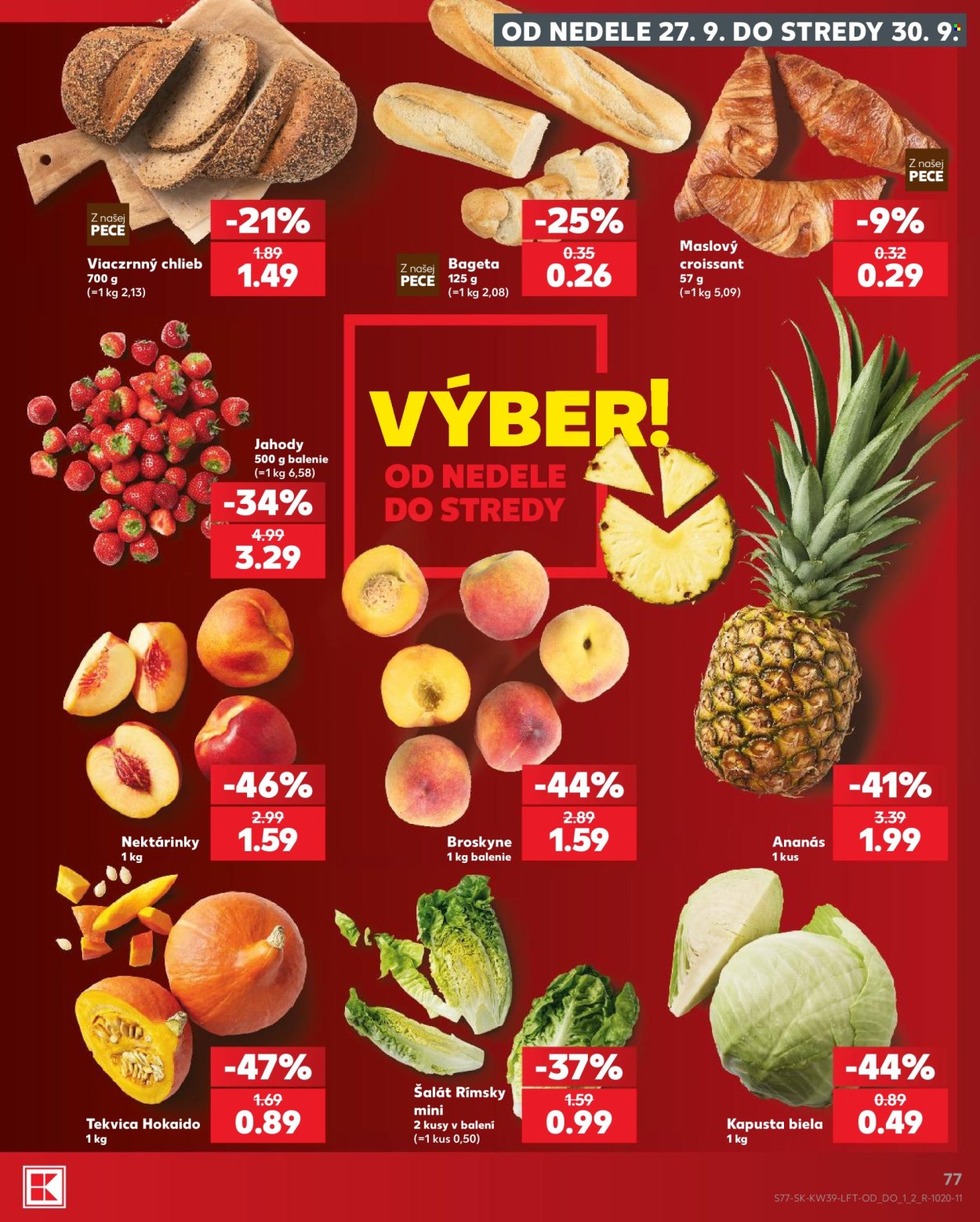 Leták Kaufland - 24.9.2026 - 30.9.2026. Strana 77