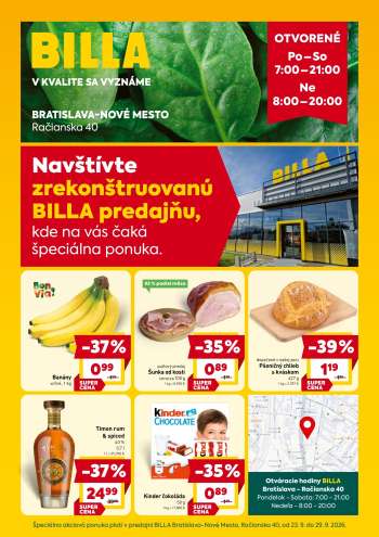 Leták Billa - 23.9.2026 - 29.9.2026.