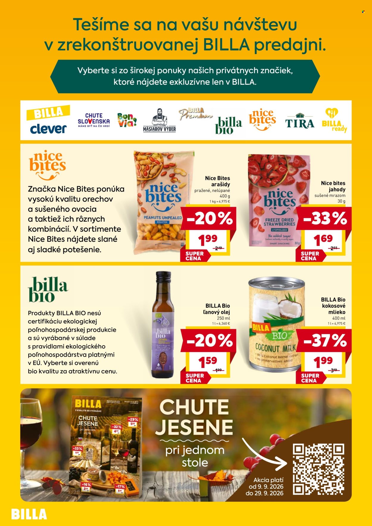 Leták Billa - 23.9.2026 - 29.9.2026. Strana 2