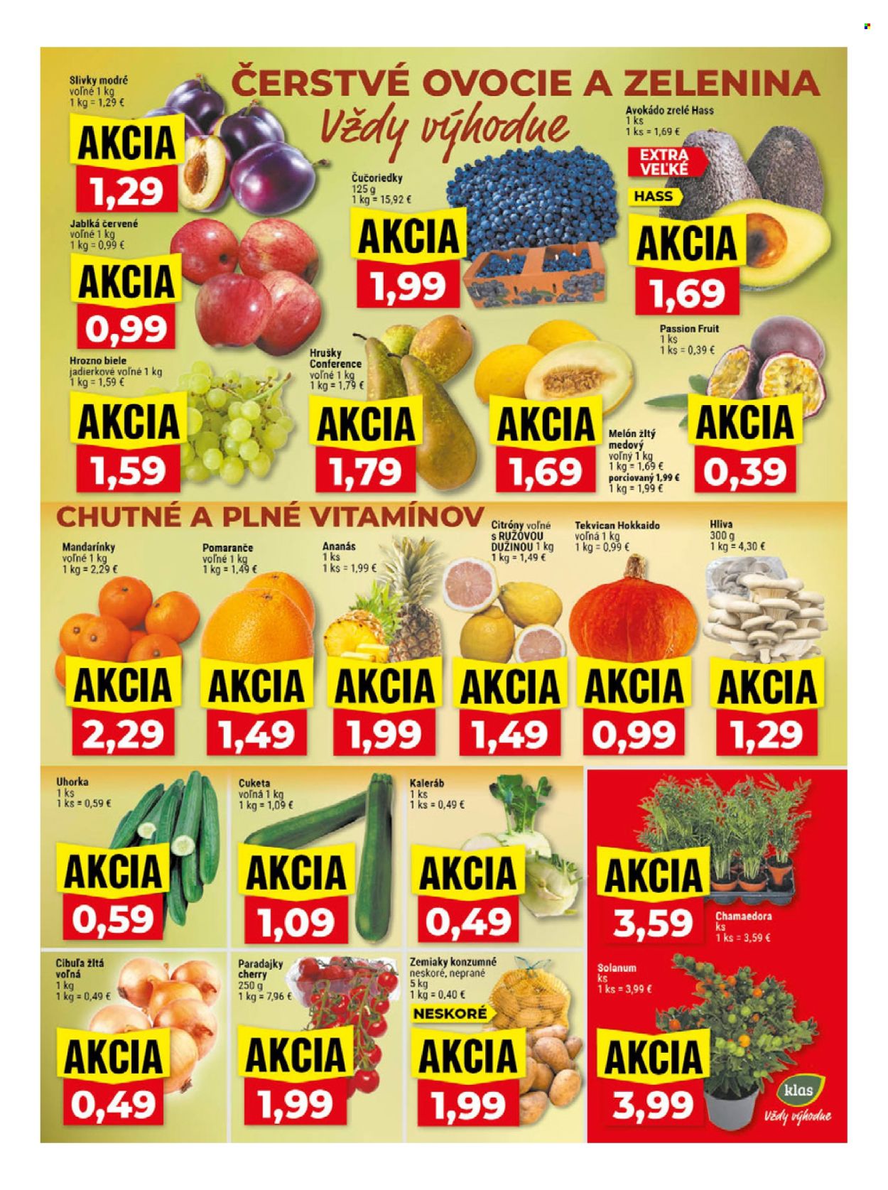 Leták Klas - 28.9.2026 - 4.10.2026. Strana 3