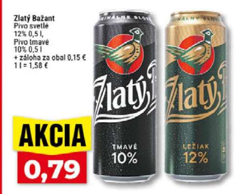 ZLATÝ BAŽANT Pivo