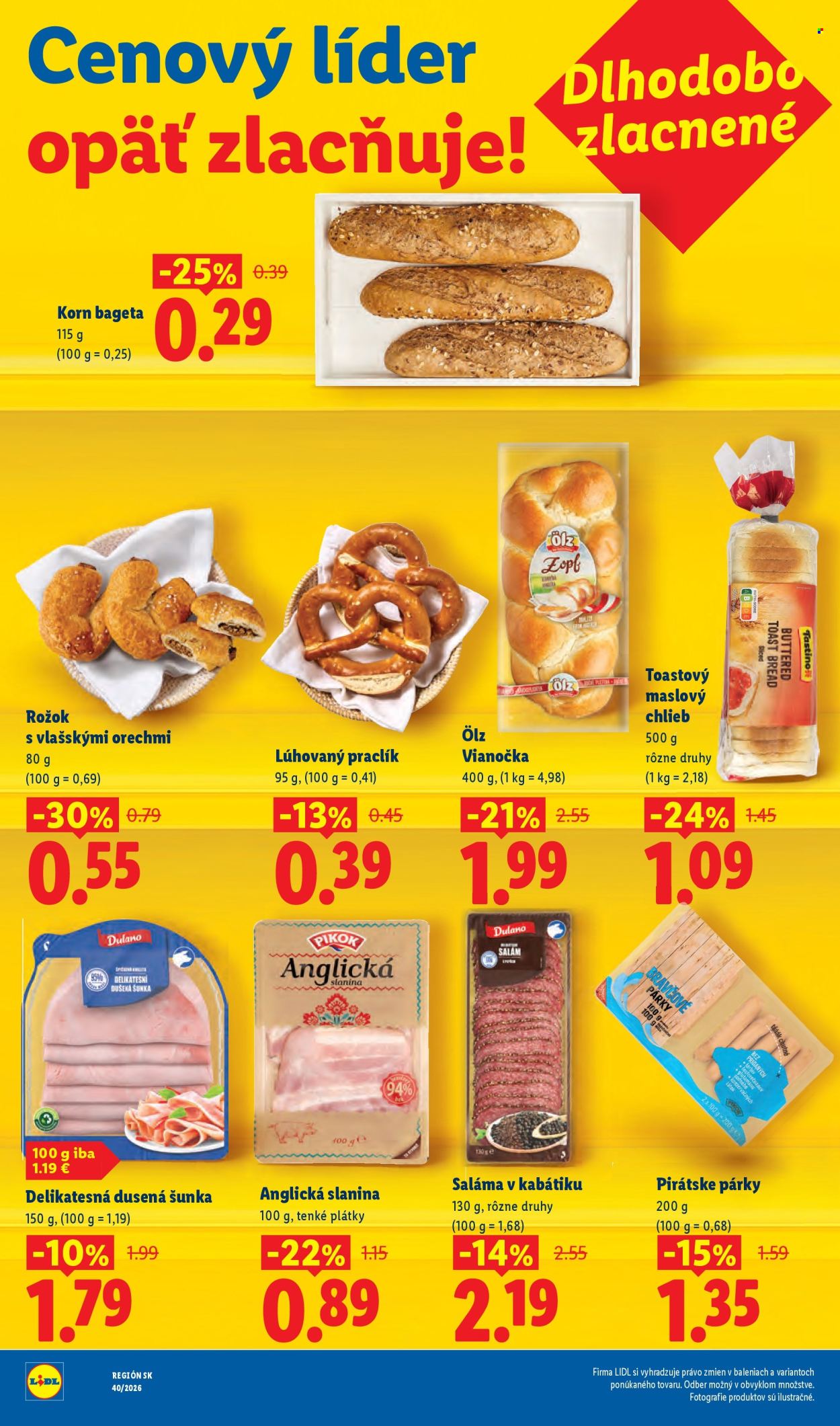Leták Lidl - 28.9.2026 - 4.10.2026. Strana 4